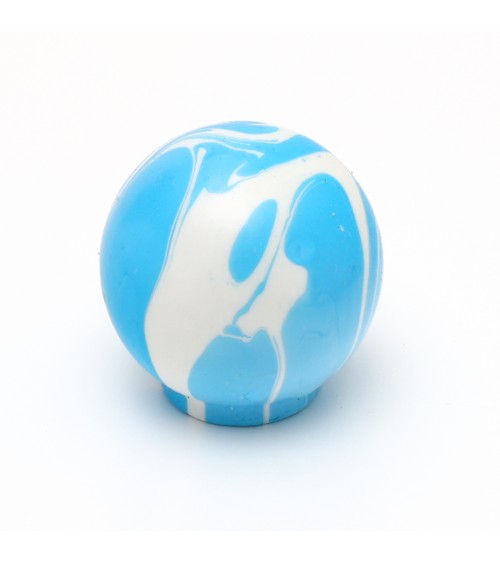 Botón de mueble de madera de haya Azul Azur tirador de diseño