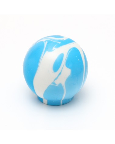 Botón de mueble de madera de haya Azul Azur tirador de diseño