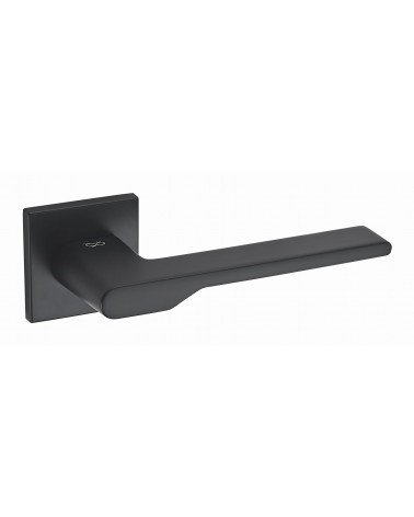 Manilla de puerta negra Line TORO cuadrada - manilla de diseño