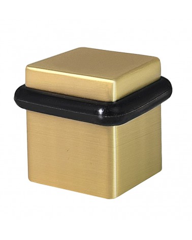 Tope de puerta Oro satinado QUBIK