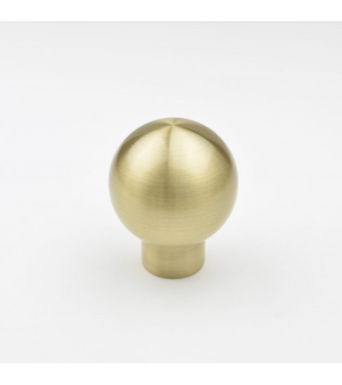 Botón de mueble en latón Boule tirador de diseño