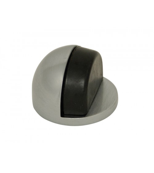Copia de tope de puerta cromado mate en zamak para atornillar - modelo 822 - tirador de diseño