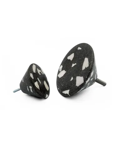 Pomo de mueble en cemento - Urbi & Orbi Demenico Rocks Cono - tirador de diseño