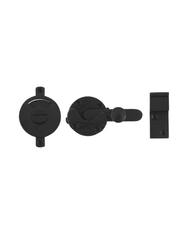 Pestillo de puerta WC Rétro con gancho - herraje de diseño