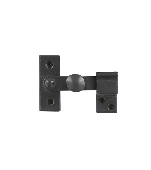 Pestillo de puerta de hierro LM con gancho - herraje de diseño