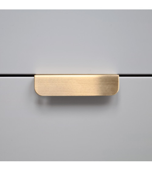Tirador de mueble de latón EDIT EDGE tirador de diseño