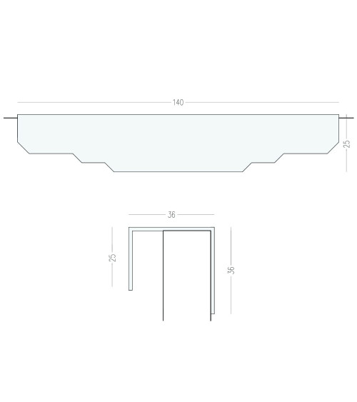 Tirador de mueble en latón cepillado Karla Edge tirador para dormitorio