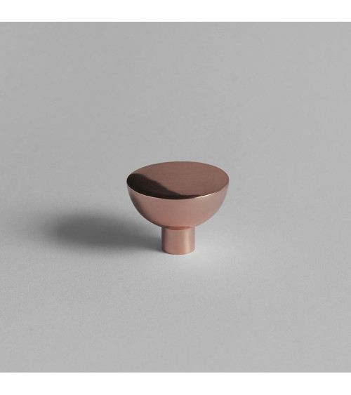 Tirador de mueble de cobre LUNA M diseño