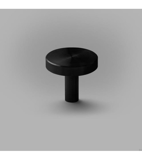 Botón de mueble negro NENA M diseño