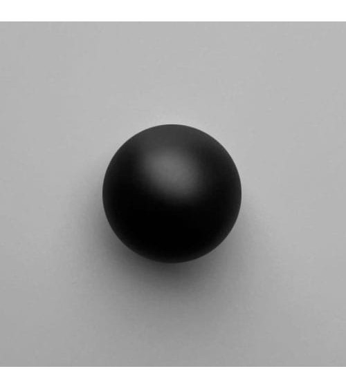 Botón de mueble en latón ODETE BLACK M tirador de diseño