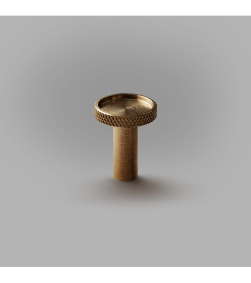 Botón de mueble de latón VERA S tirador de diseño