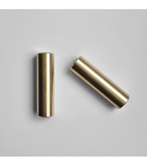 Tirador de mueble de latón SIV M tirador de diseño