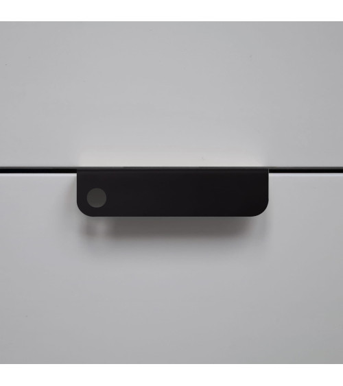 Tirador de mueble industrial EDIT O BLACK tirador de diseño
