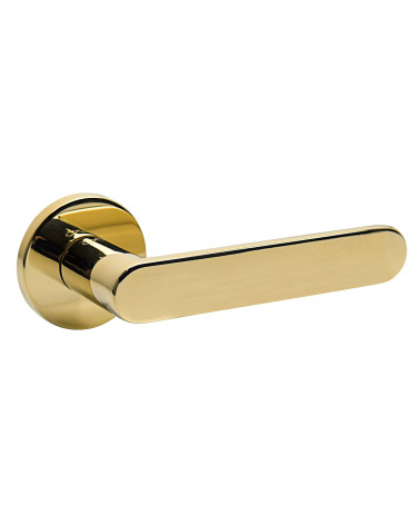 Tirador de puerta oro pulido Line Vénus diseño