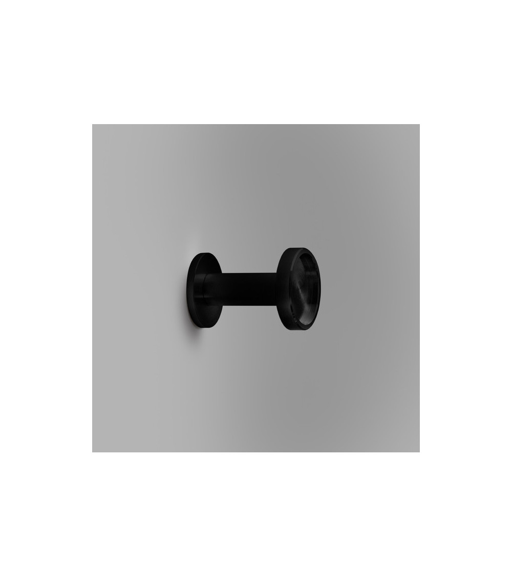 Percha de pared negra S - tirador de diseño