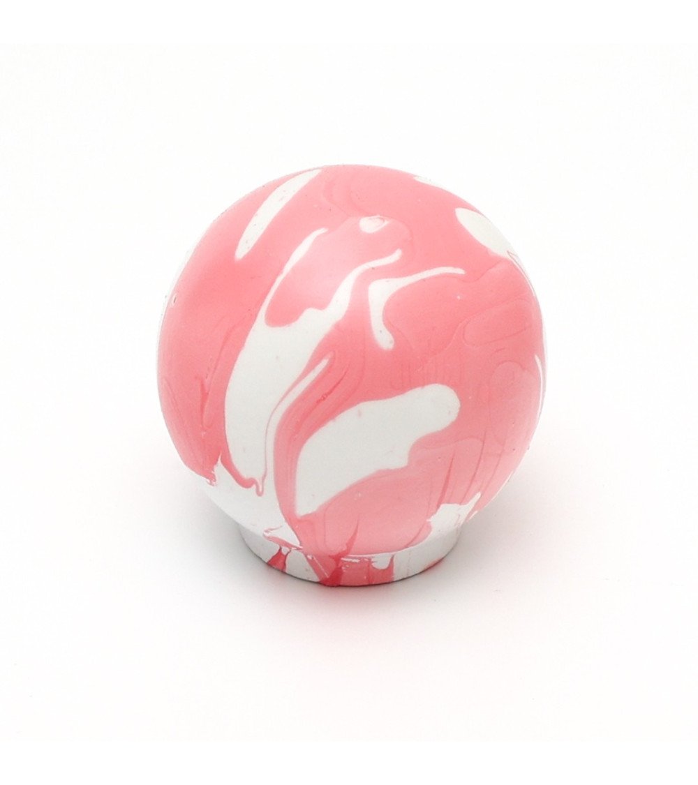 Botón de mueble de madera de haya Rosa - tirador de diseño