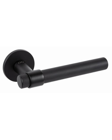 Tirador de puerta negra GHOST diseño