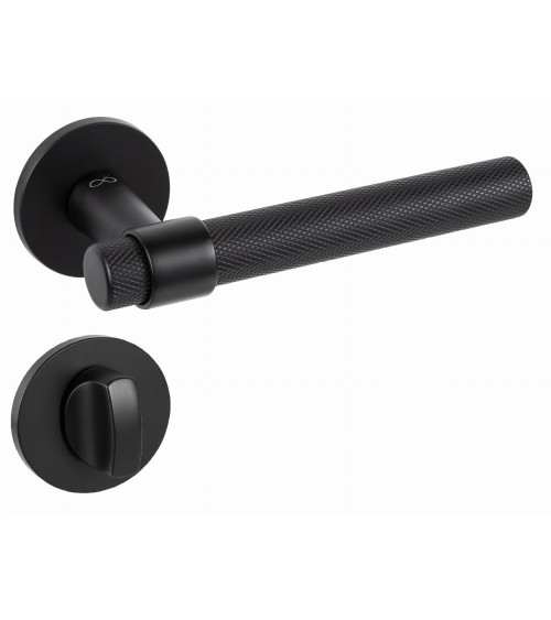 Tirador de puerta negra GHOST diseño