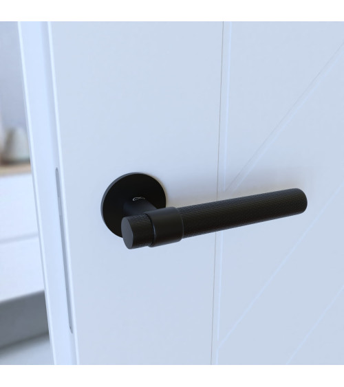 Tirador de puerta negra GHOST diseño