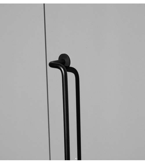 Tirador de mueble negro AVA tirador de diseño