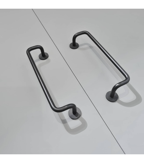 Tirador de mueble negro AVA tirador de diseño