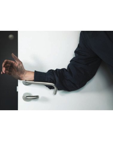 Tiradores de Puerta Blancos para PMR modelo NoHand - tirador de diseño