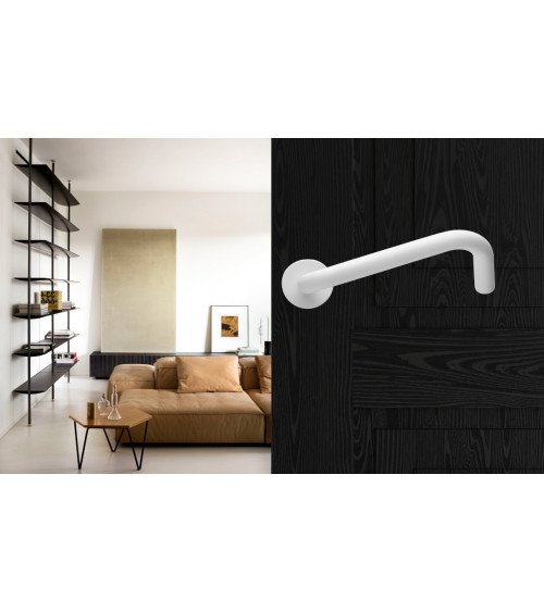 Tiradores de Puerta Blancos para PMR modelo NoHand - tirador de diseño