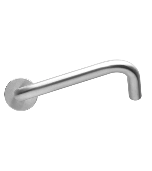 Tiradores de Puerta PMR de Alta Gama en Acero Inoxidable Cepillado - modelo NoHand - tirador de diseño
