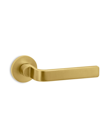 Tirador de puerta oro mate Ento Zai tirador de diseño