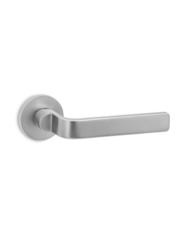 Tirador de puerta cromo satinado Ento Zai tirador de diseño
