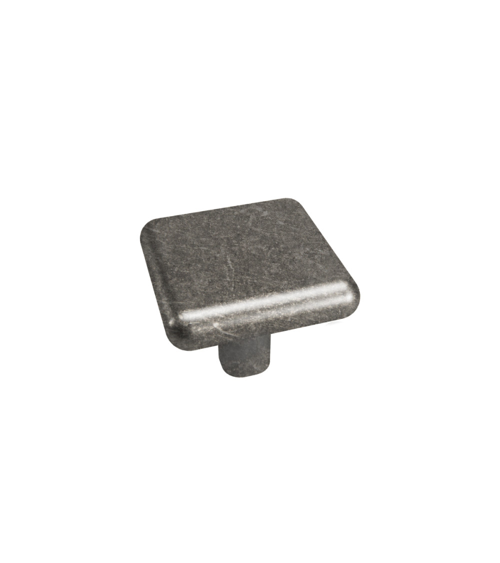 Botón de mueble plata envejecida NOX tirador de diseño