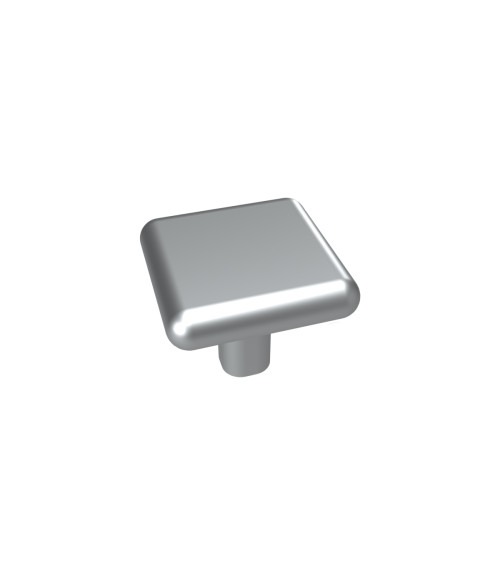 Botón de mueble cromo satinado NOX tirador de diseño