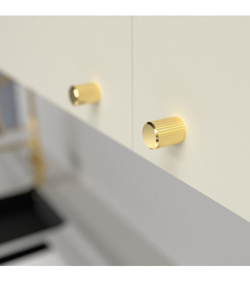 Tirador de mueble oro pulido AVANTI diseño