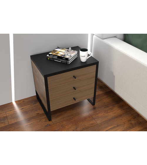 Tirador de mueble negro MONDO diseño