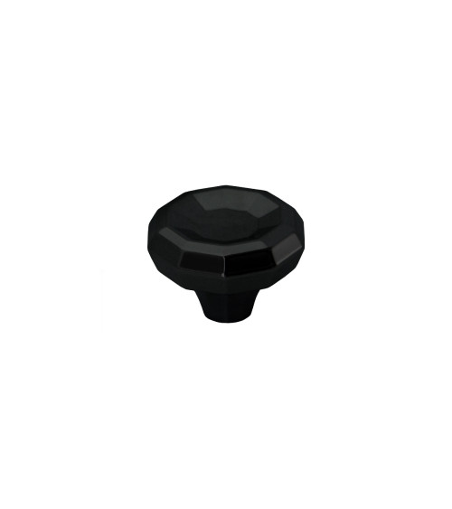 Tirador de mueble negro brillante CAMPANA diseño