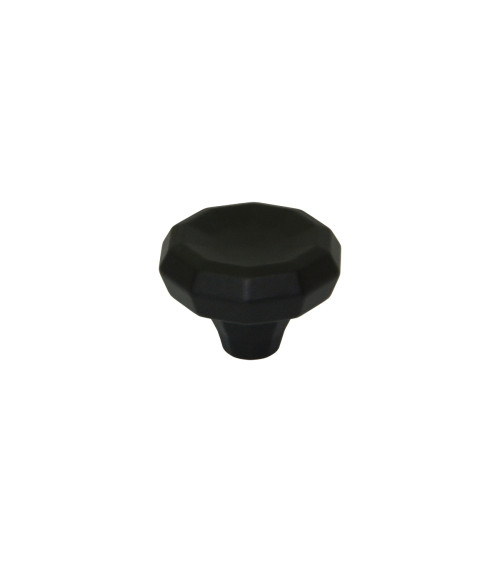 Botón de mueble negro CAMPANA tirador de diseño