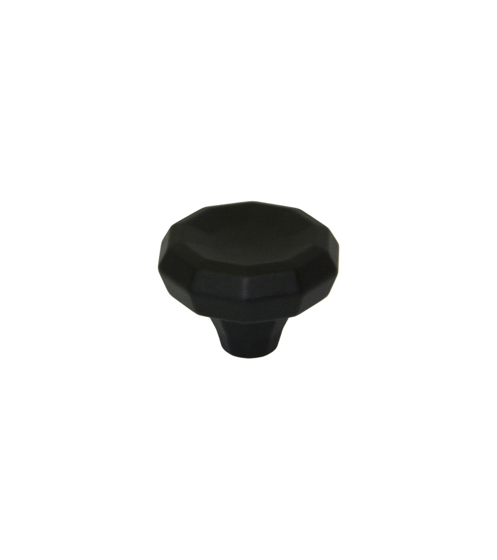 Botón de mueble negro CAMPANA tirador de diseño