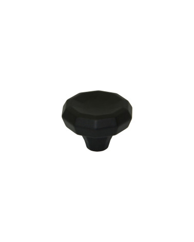 Botón de mueble negro CAMPANA tirador de diseño