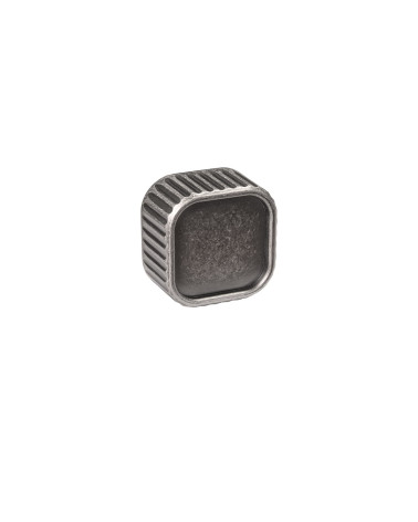 Botón de mueble plata envejecida WEGA tirador de diseño