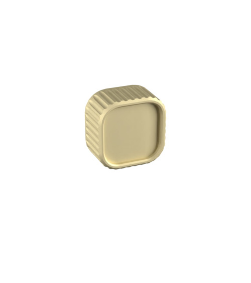 Botón de mueble oro mate WEGA tirador de diseño