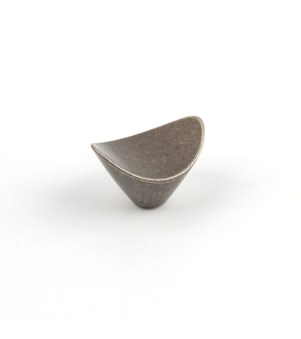 Botón de mueble plata envejecida DIUNA tirador de diseño