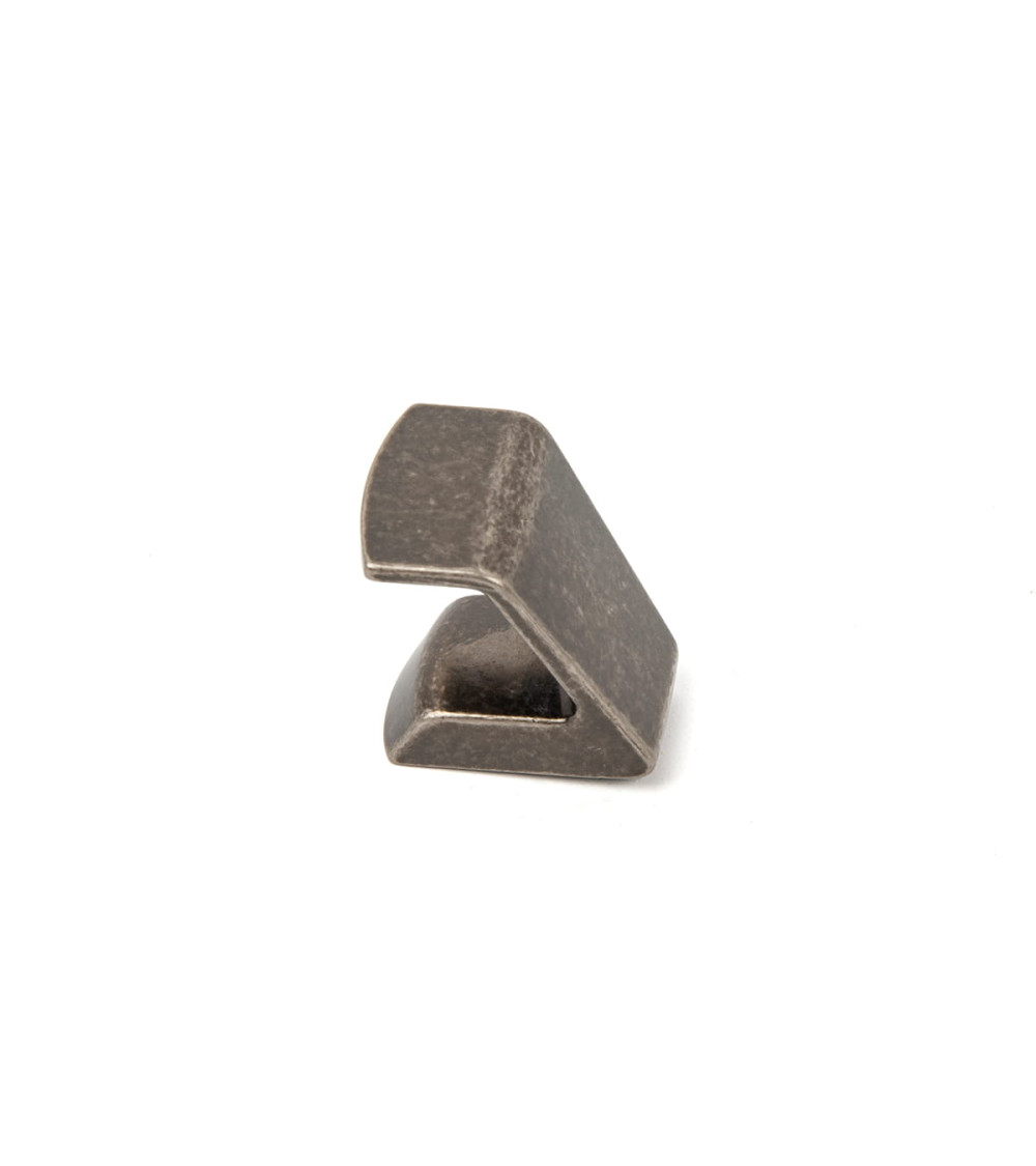 Botón de mueble plata envejecida TAVOLO tirador de diseño