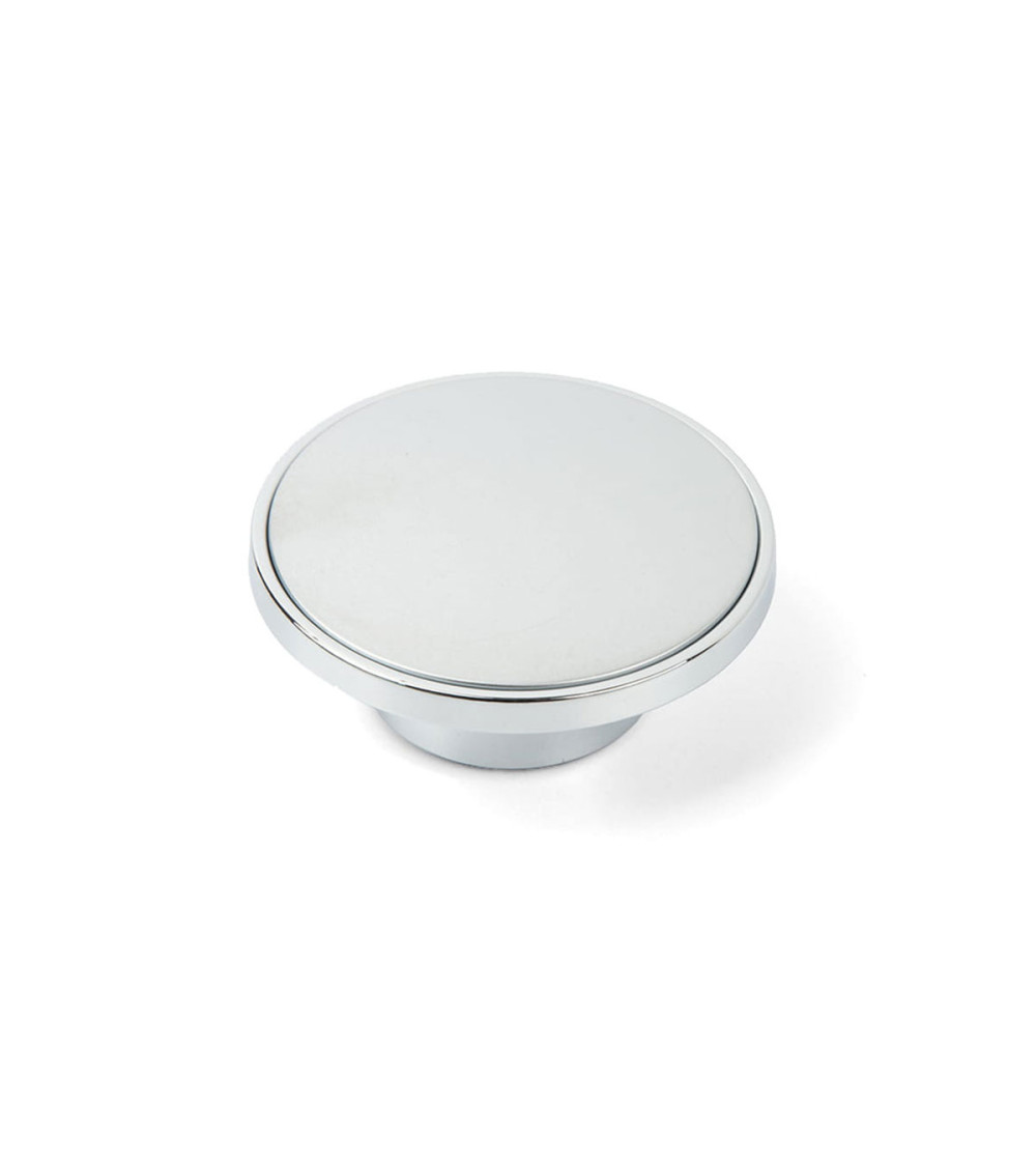 Botón de mueble cromo mate/cromo brillante ARS tirador de diseño