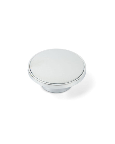 Botón de mueble cromo mate/cromo brillante ARS tirador de diseño