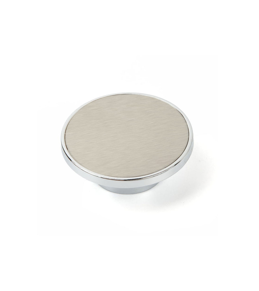 Botón de mueble acero inoxidable/cromo brillante ARS tirador de diseño