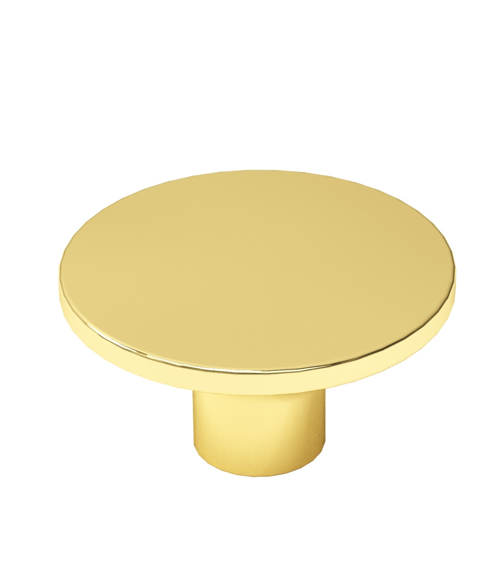 Botón de mueble oro pulido ASTRO tirador de diseño
