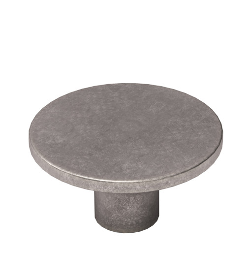 Botón de mueble plata envejecida ASTRO tirador de diseño