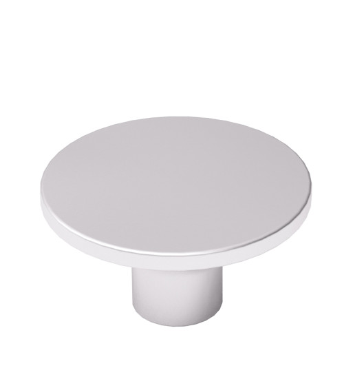 Botón de mueble cromo satinado ASTRO tirador de diseño
