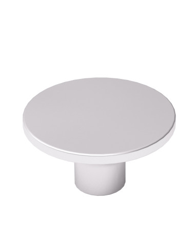 Botón de mueble cromo satinado ASTRO tirador de diseño