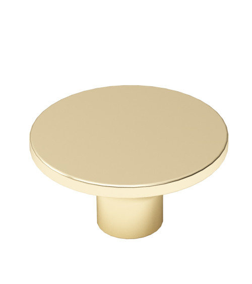Botón de mueble oro mate ASTRO tirador de diseño